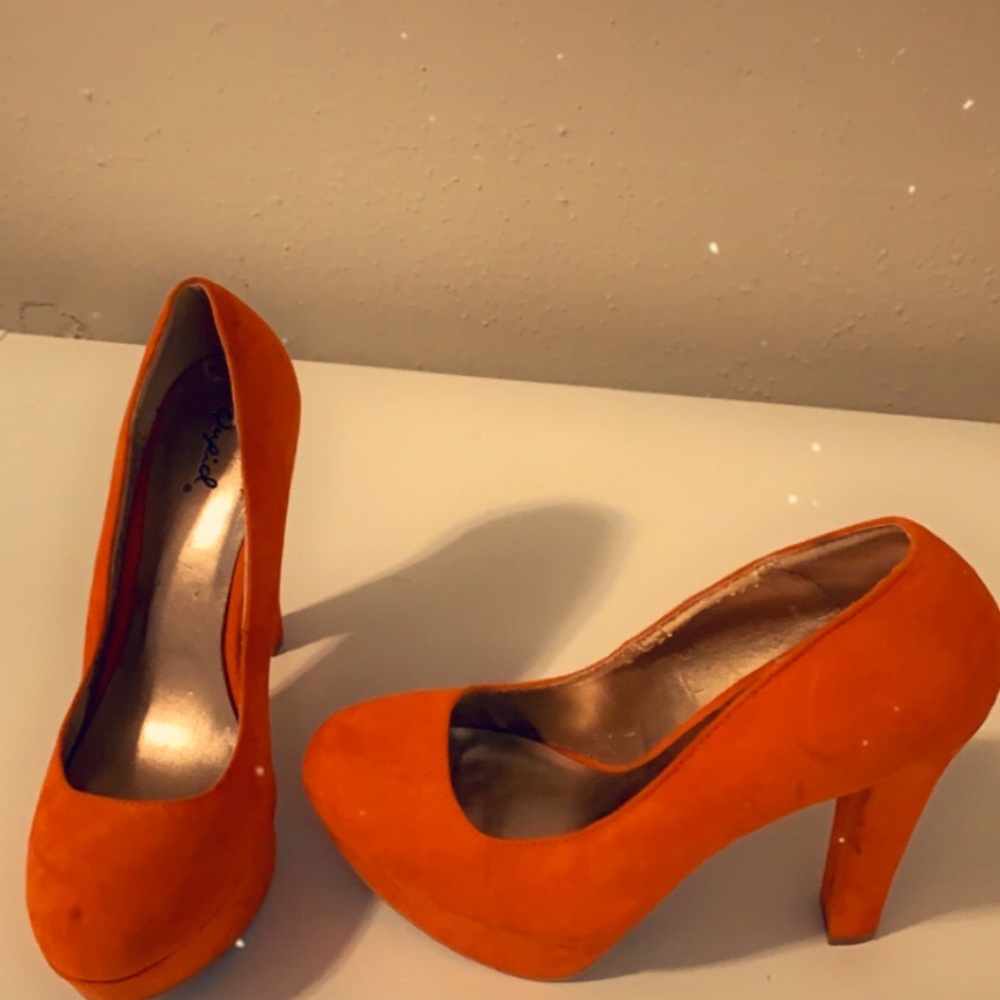 Orange Heels